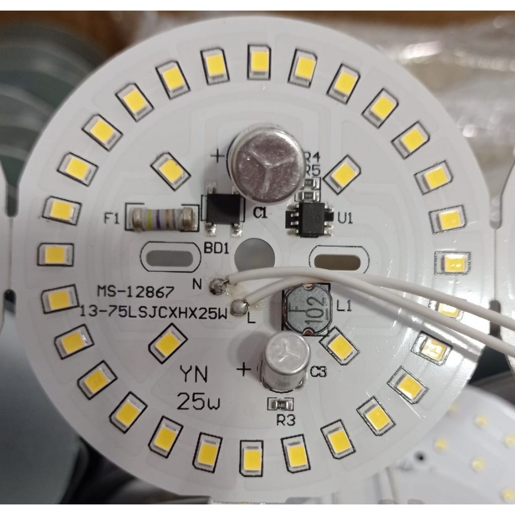 PCB LED AC bm hitam/kode hitam