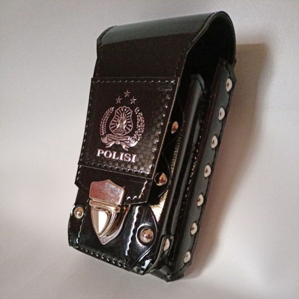 tempat hp dompet hp sarung hp pinggang polisi polri