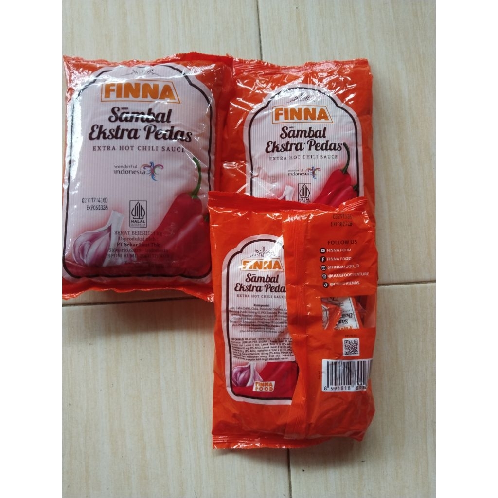 

saos ekstra pedas finna