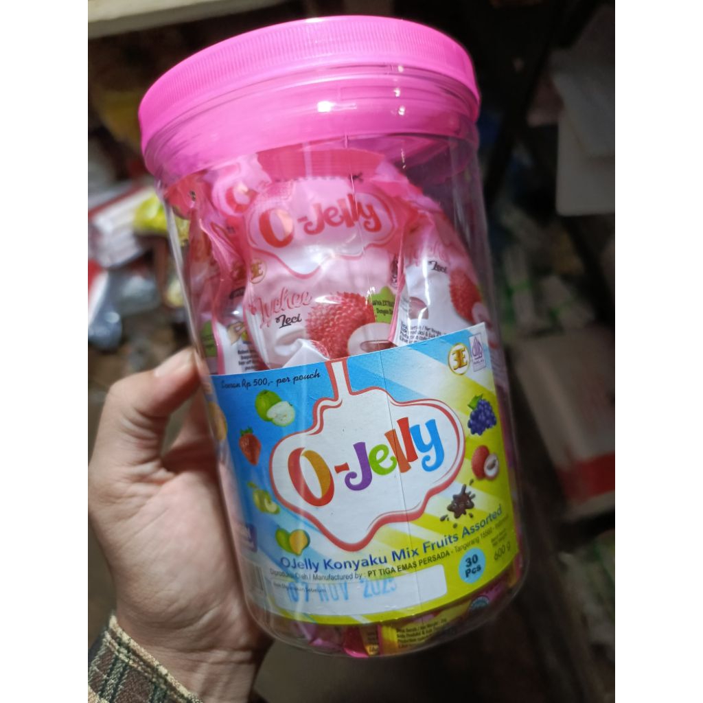 

O-Jelly Toples Isi 30 Pcs