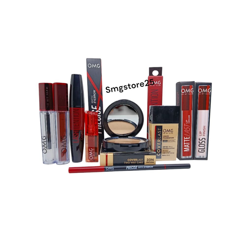 Paket make up OMG oh my glam lengkap