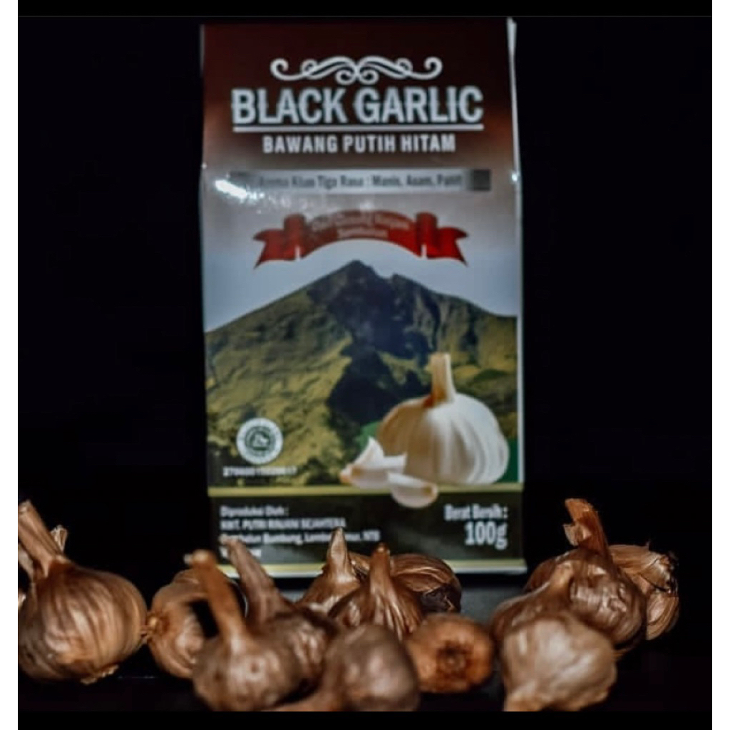 

Black garlic sembalun lombok