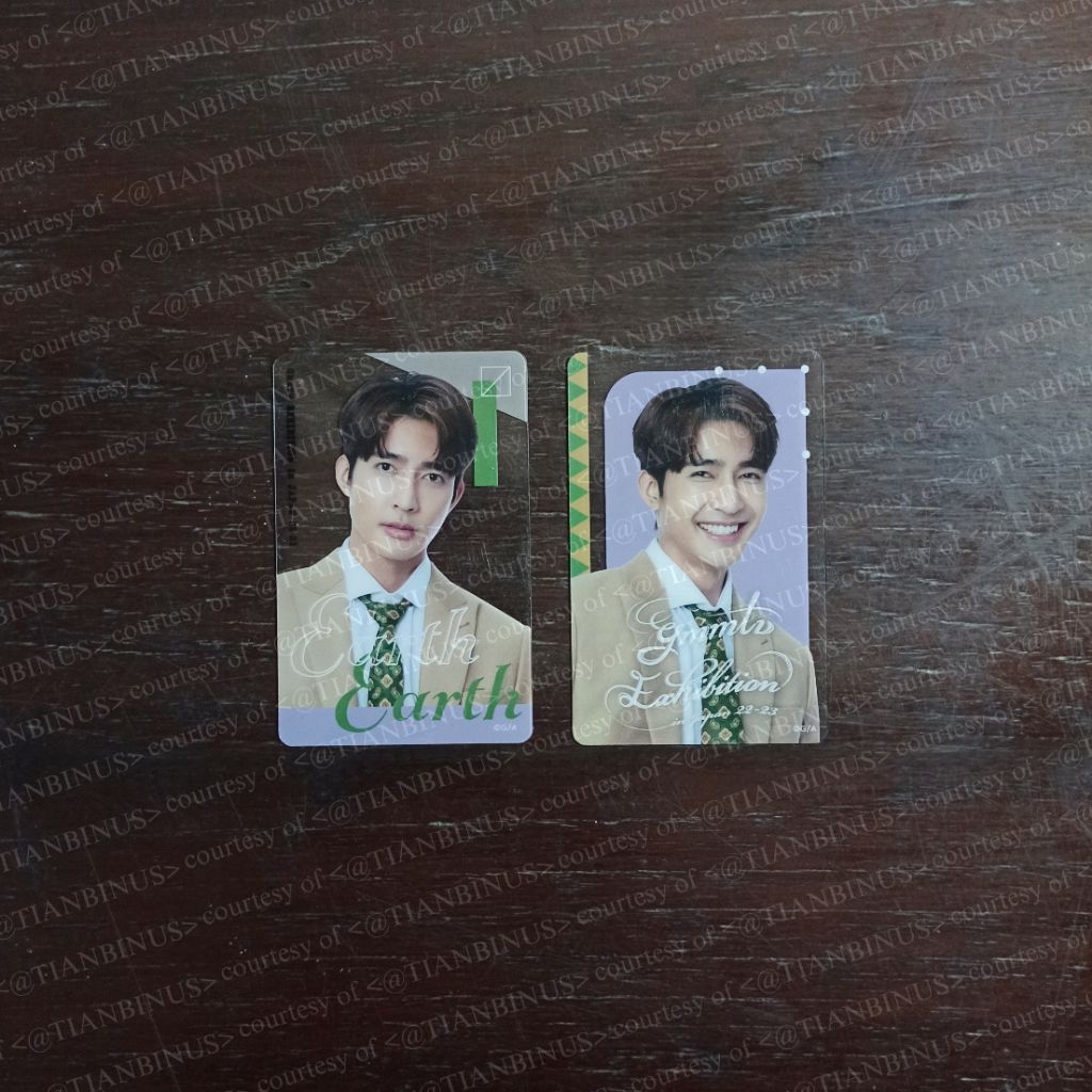 [OFFICIAL GMMTV] Japan Exhibition Photocard - Earth Pirapat (earthmix)