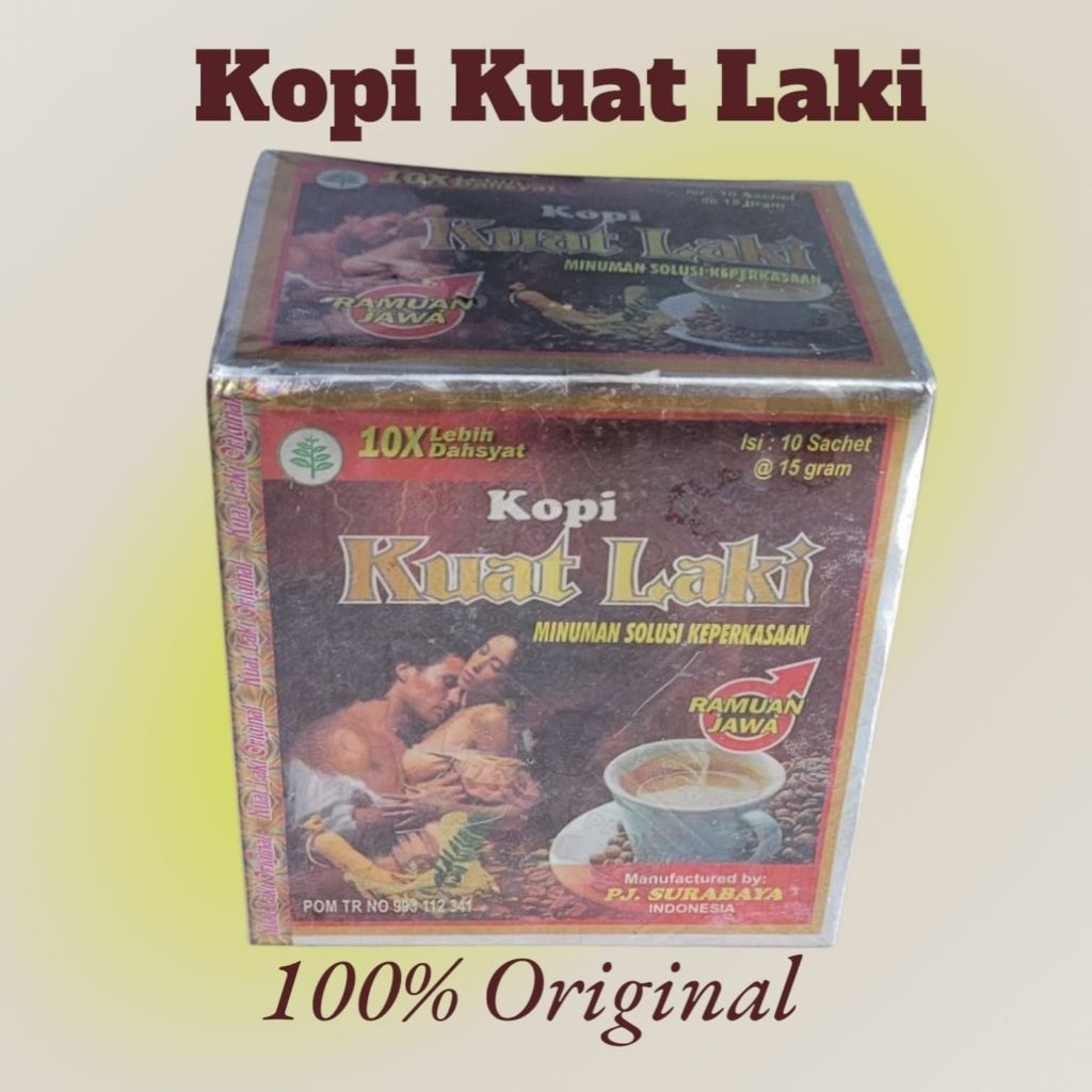 

Kopi Kuat Laki ( 10 Sachet )