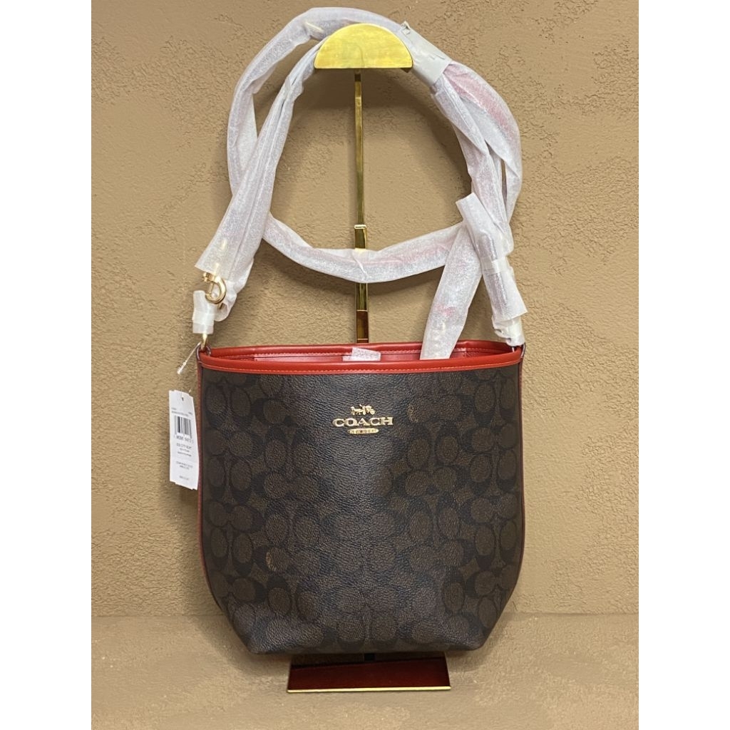 Tas Coach ORIGINAL USA City Bucket Bag In Signature Canvas AUTHENTIC STORE