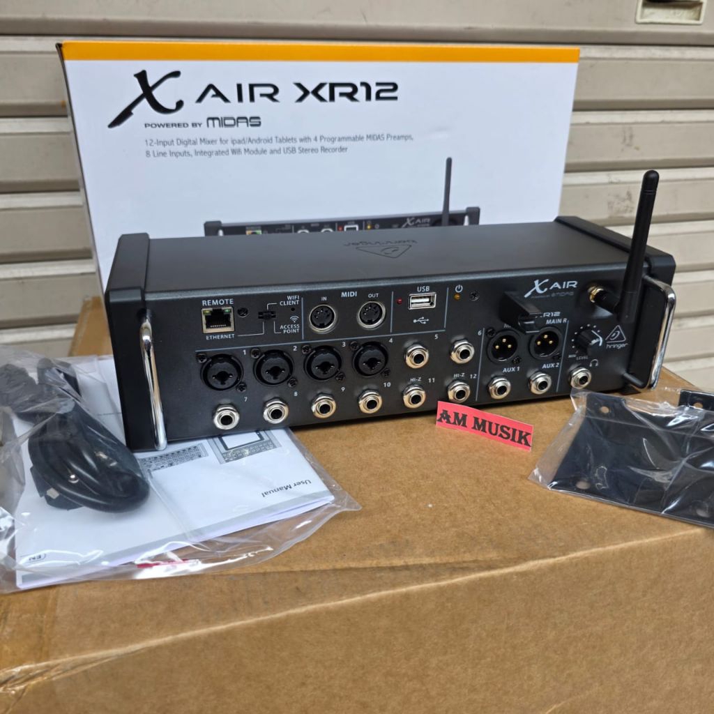 MIXER DIGITAL BEHRINGER XR12 ANDROID XR 12 ANDROID