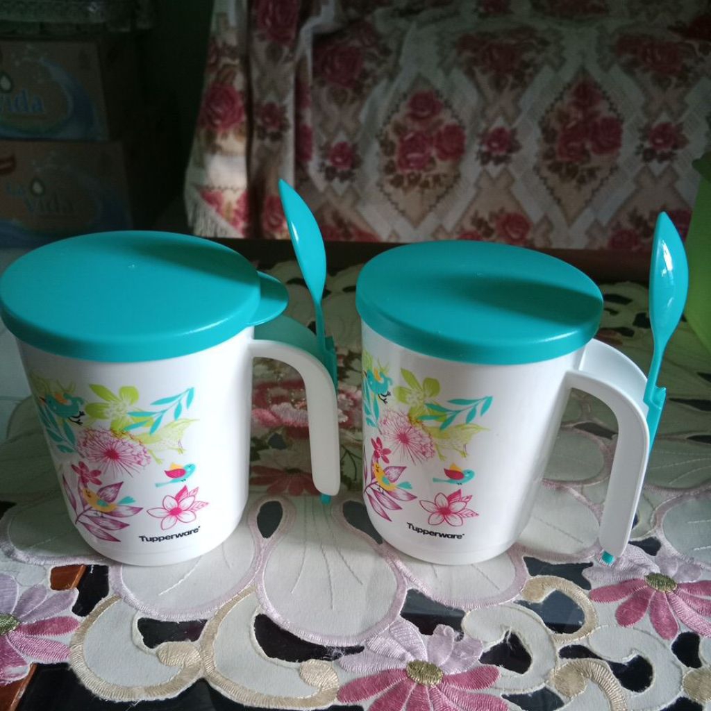 Mug/Gelas Tupperware 350ml, NEW, satuan
