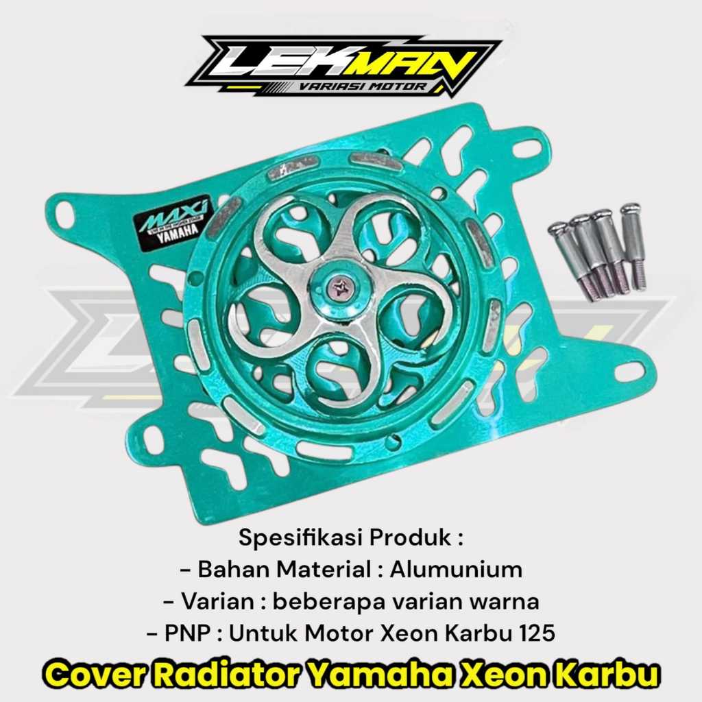 Cover Radiator Xeon Karbu Tutup Radiator Xeon Karbu Set Spinner Bulet