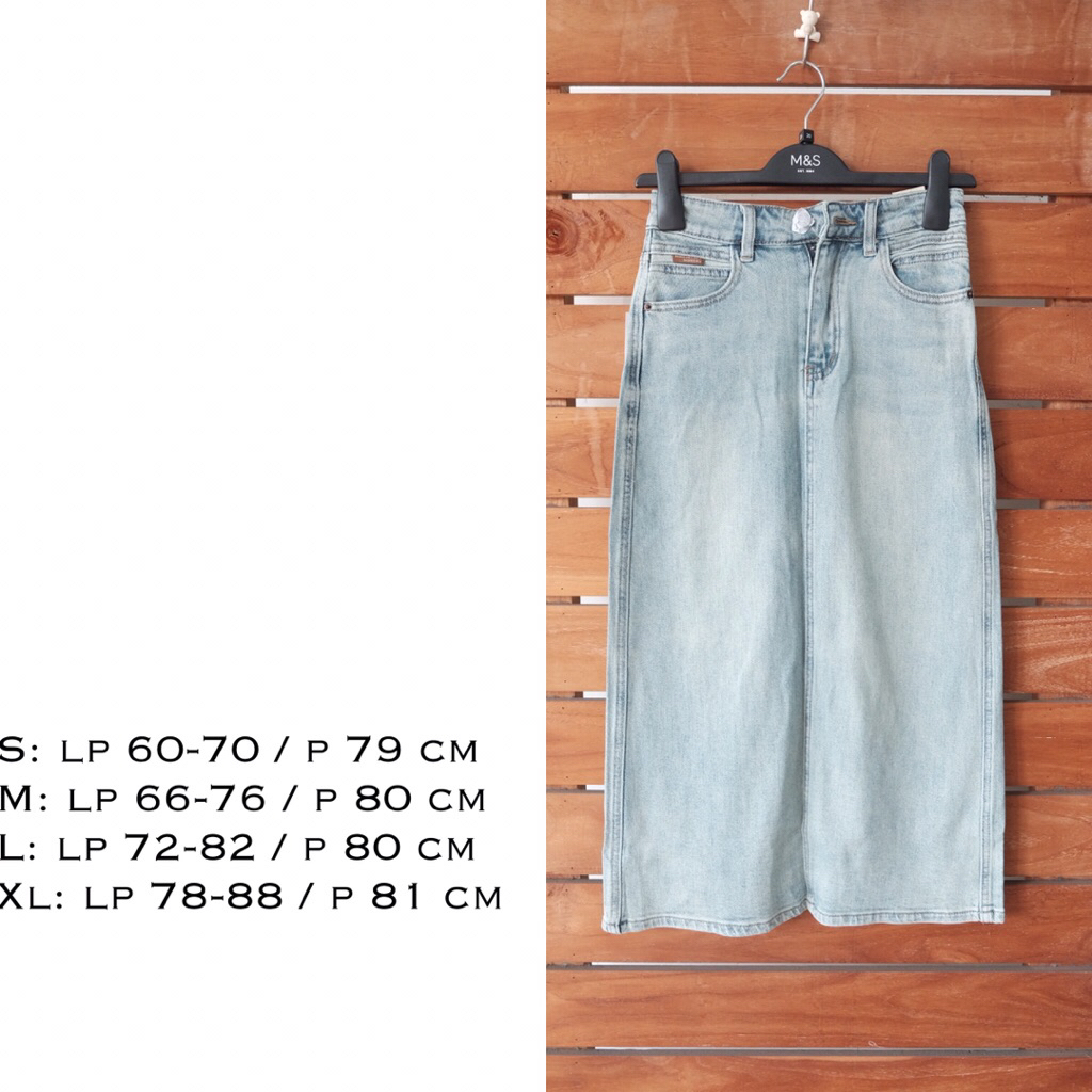 rok jeans midi wanita rok jeans putih rok jeans denim