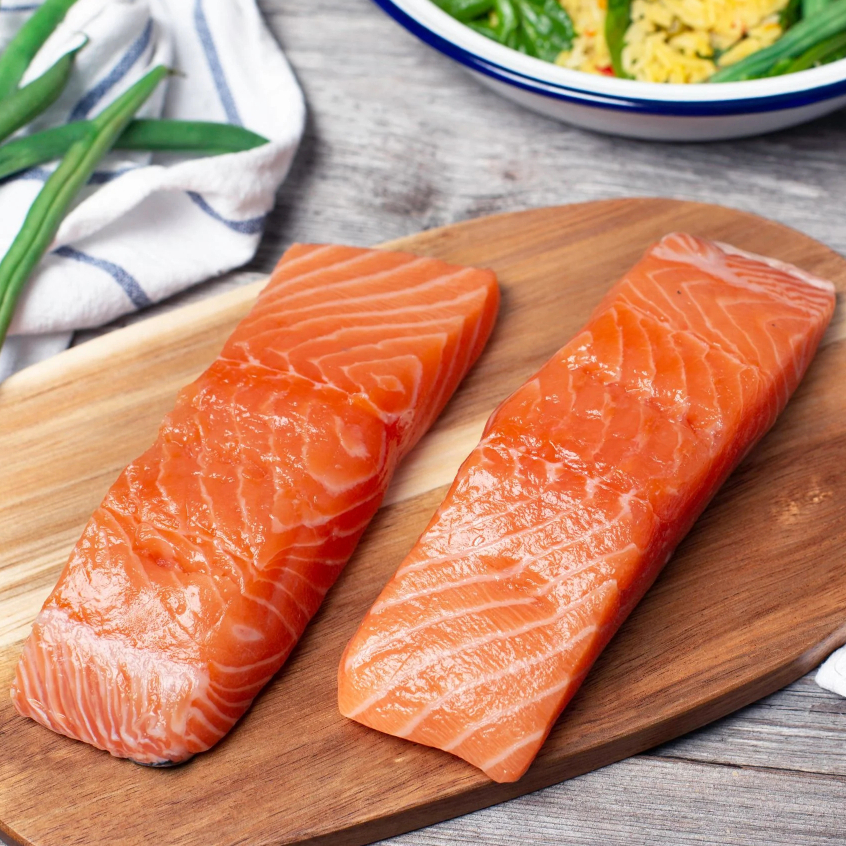 

FROZEN FOOD SALMON FILLET BERAT 185GR-200GRAM - DISASS JOGJA