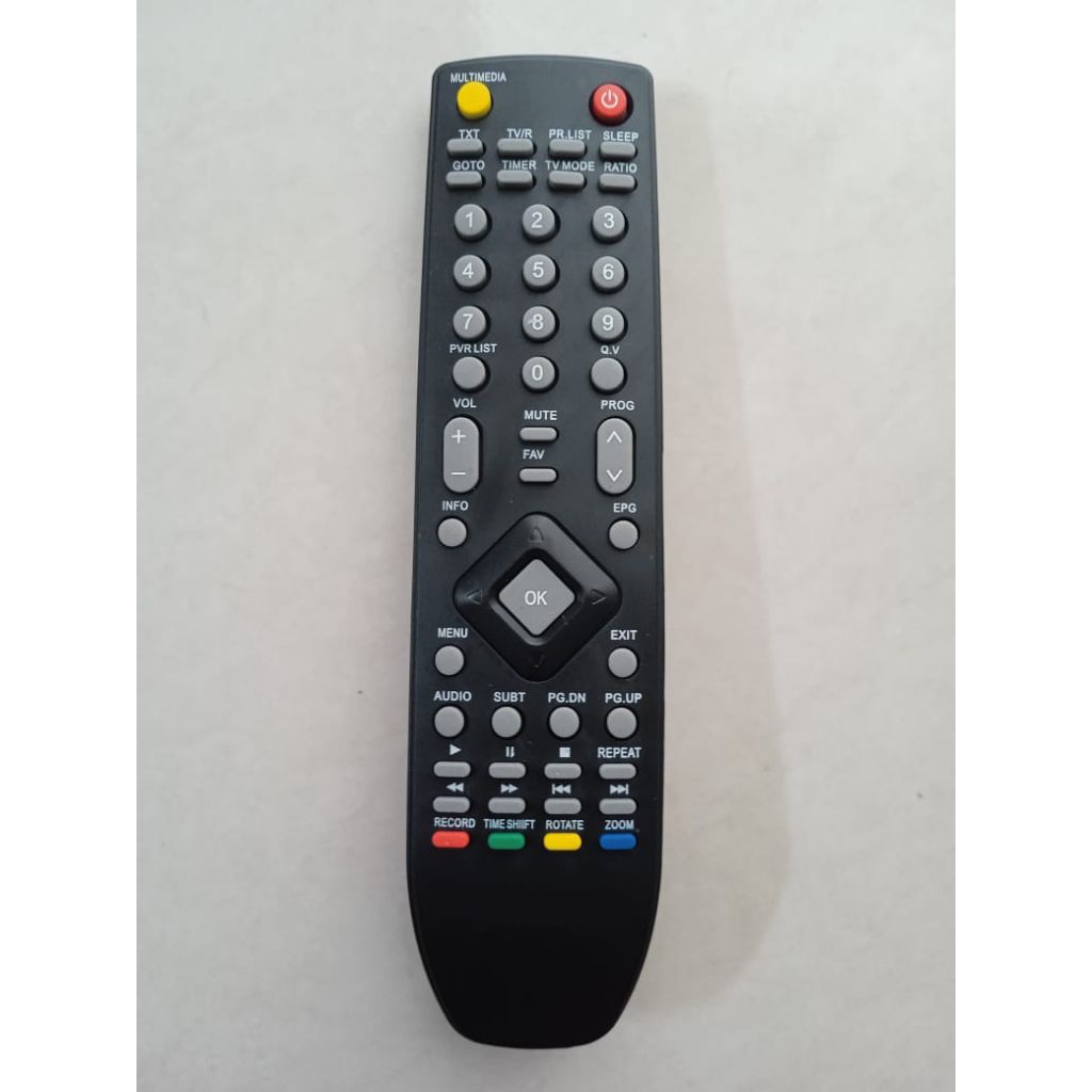 REMOT REMOTE SET TOP BOX DVB T2 POLYTRON PDV500