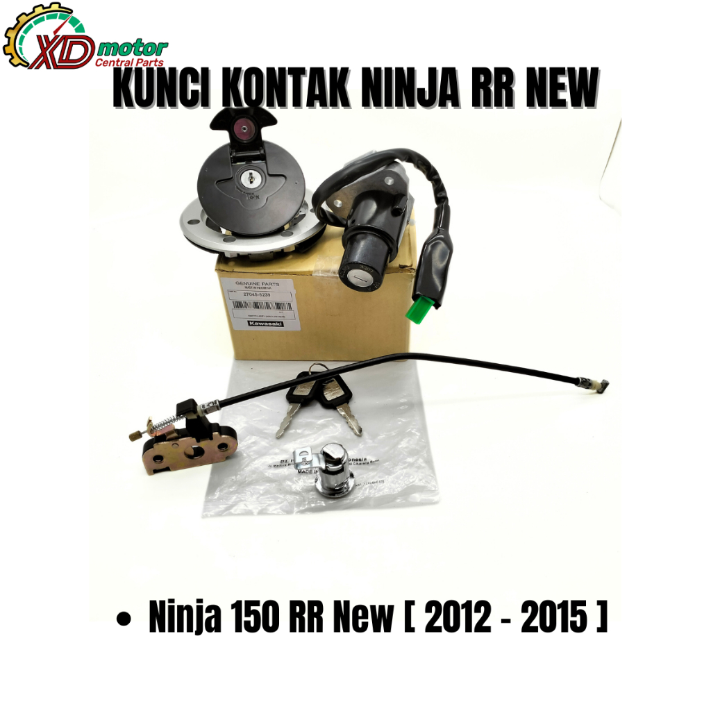 KUNCI KONTAK SET NINJA RR NEW KAWASAKI NINJA 150 RR NEW