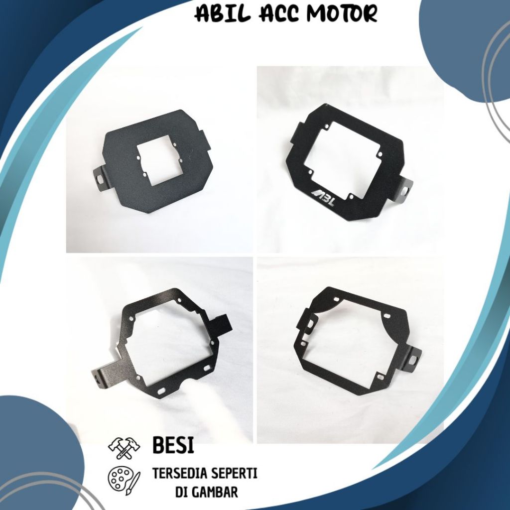 BRACKET BILED PROJIE TURBO AES KENZO VINYX CR7 3INCH BATOK CB 125 V2 SINGLE 1 NINJA SS V2 3INCH RX K