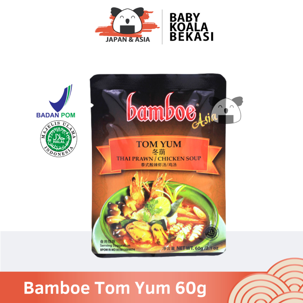 

BAMBOE Bumbu Tom Yum 60 g Halal - Bekasi