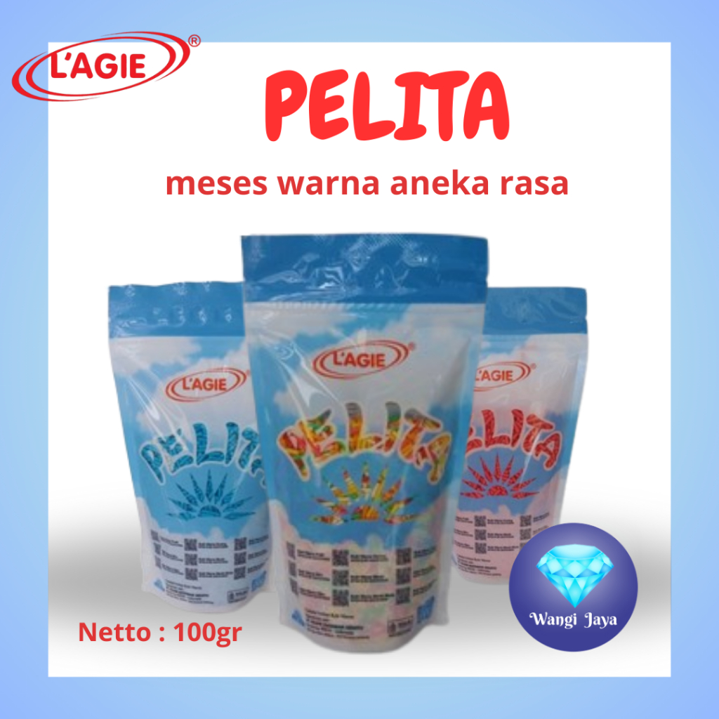 

MESES WARNA PELITA by Lagie Coklat 100gr ( Tidak ngendal )