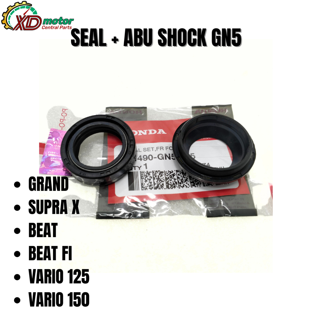 SEAL SHOCK + SEAL ABU SHOCK GN5 HONDA GRAND SUPRA X BEAT FI VARIO 125 150