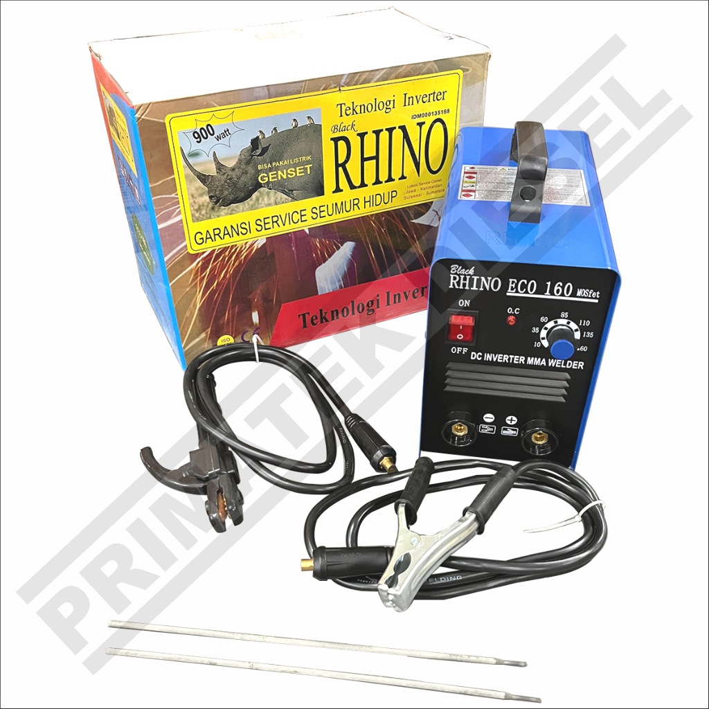 Mesin Las Travo Inverter 900W ECO 160A RHINO / DC Inverter MMA Welder 900 Watt Trafo Las RHINO ECO 1