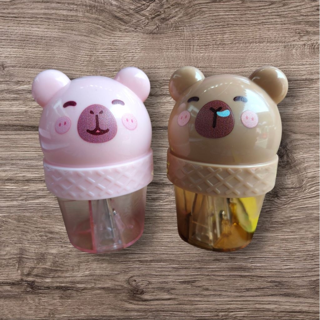 

SERUTAN RAUTAN PENSIL CAPYBARA 2 LUBANG LUCU KEREN