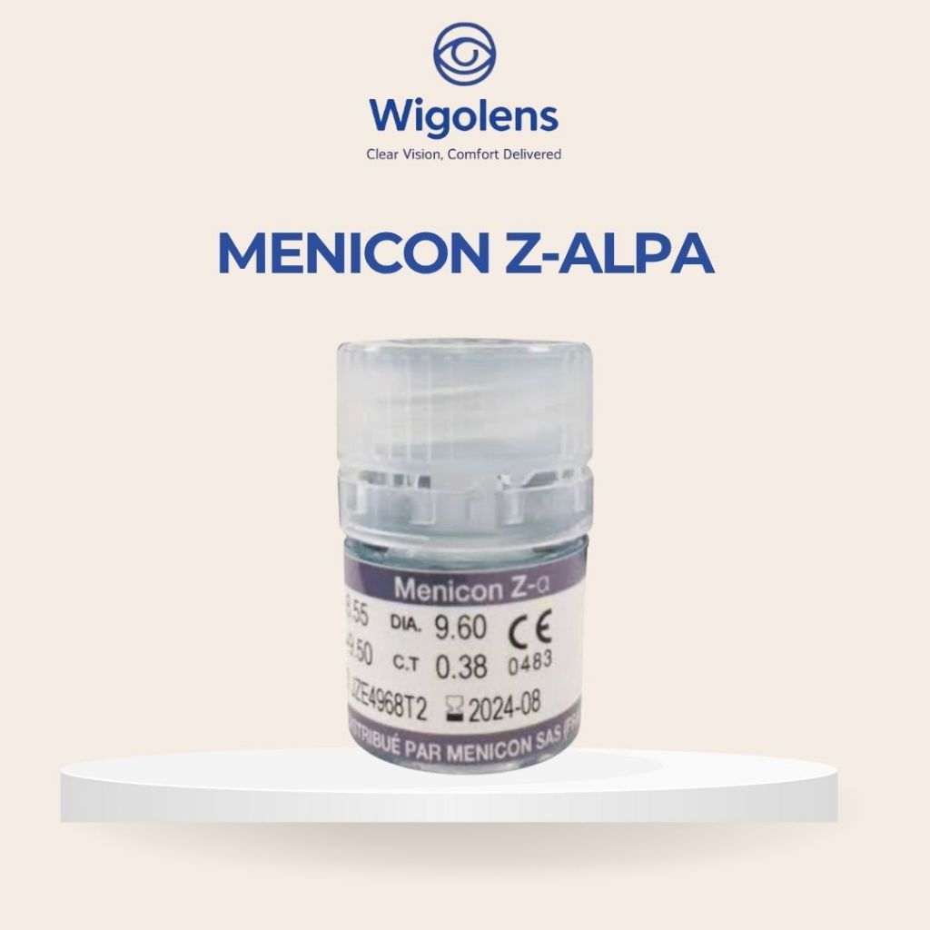 MENICON Z ALPA RIGID GAS PERMEABLE (RGP/SEMIHARD) CONTACT LENS