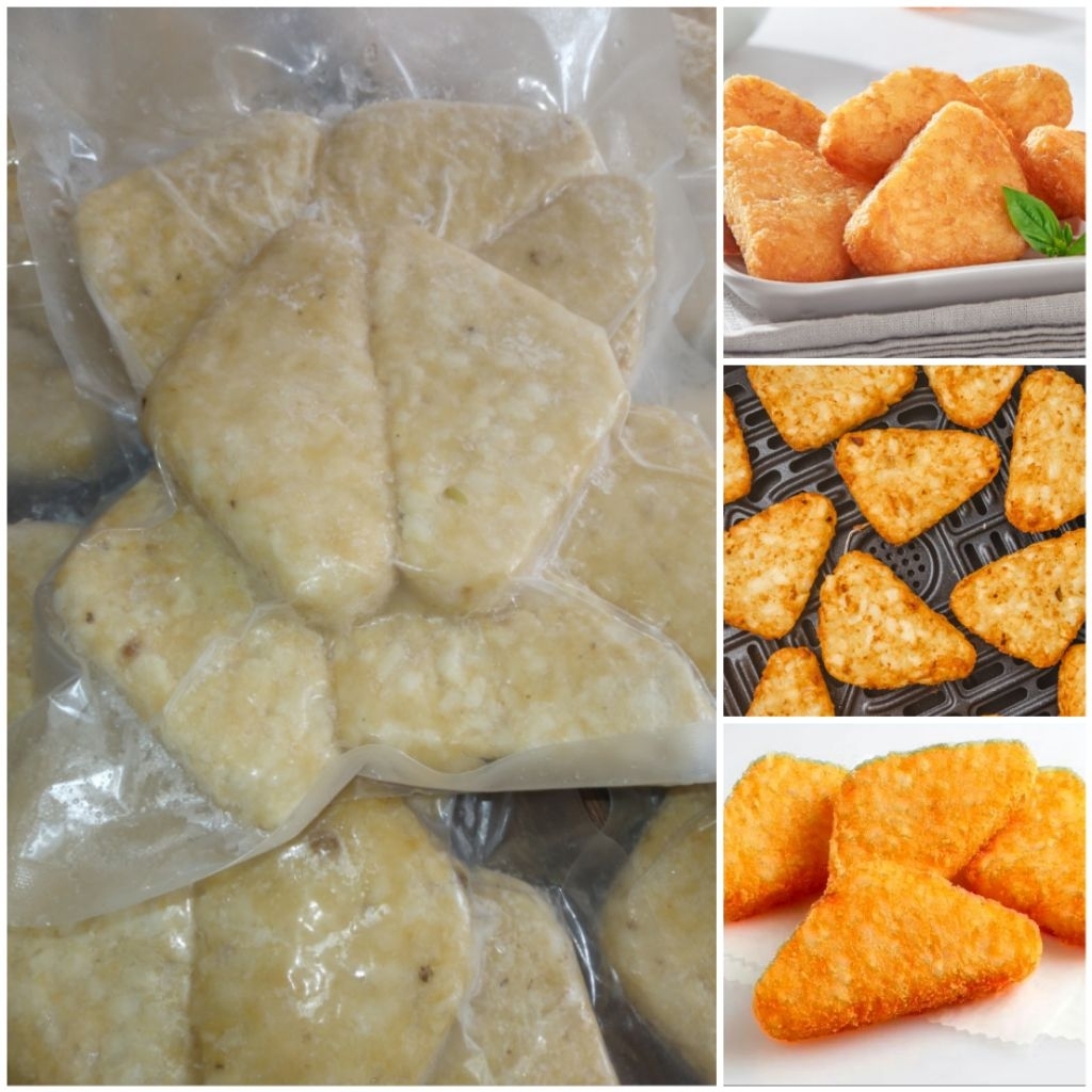 

Hashbrown Triangle Patties isi 7 - 8 pcs ( Kentang Frozen )