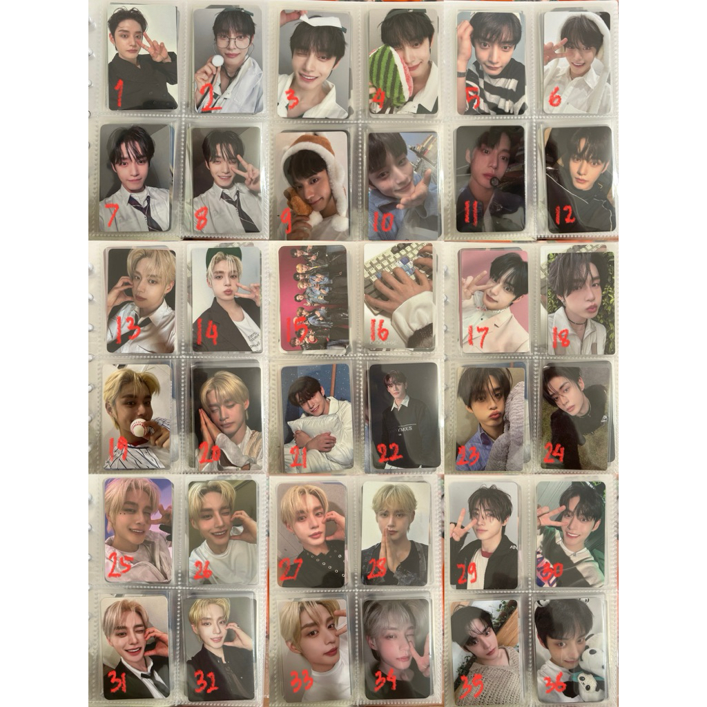 [READY STOCK] [OFFICIAL] Photocard ZB1 Aab Jiwoong POB Lucky Draw Album Blue Paradise Cinema Paradis