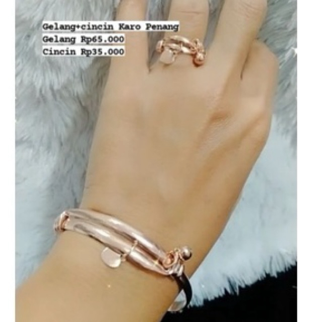 XupingSumbayak. Gelang+cincin karo mas penang