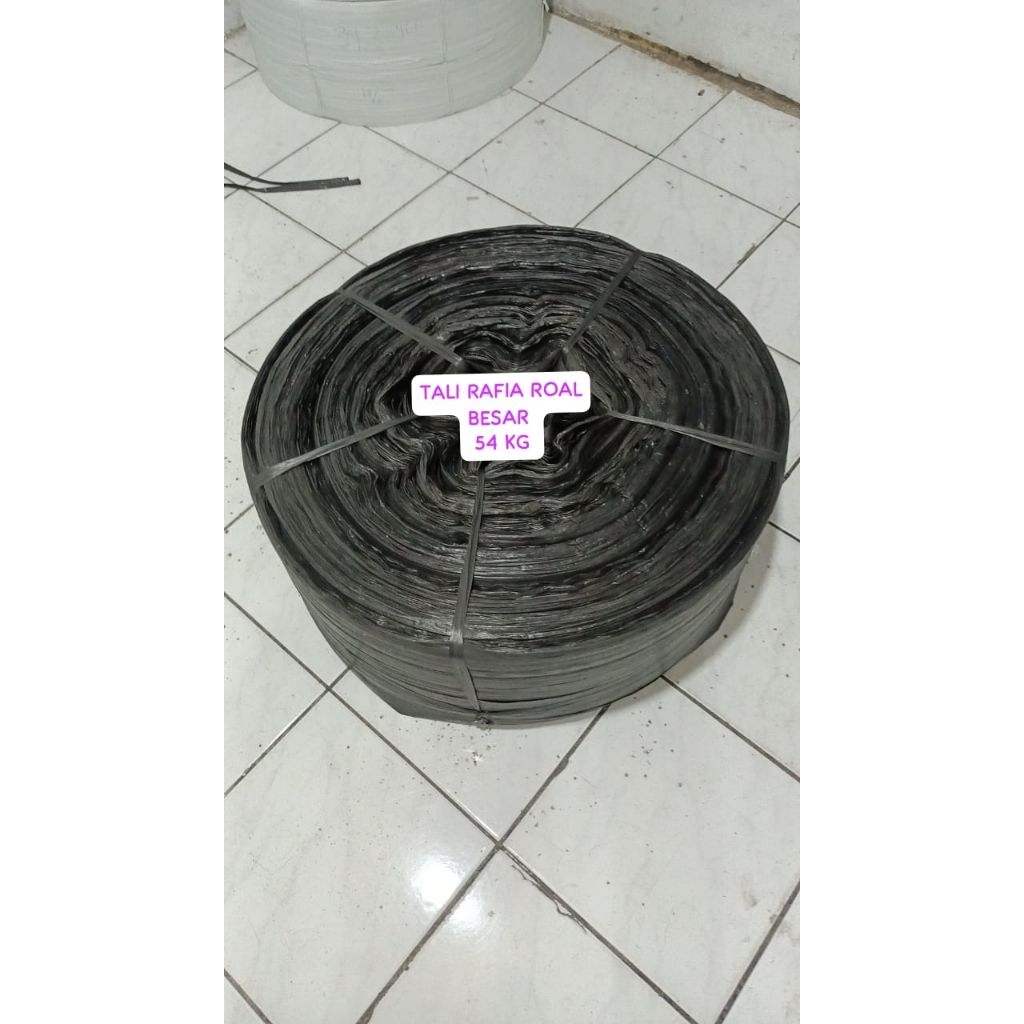 

Tali Rafia Gulungan Besar Timbangan 54 KG