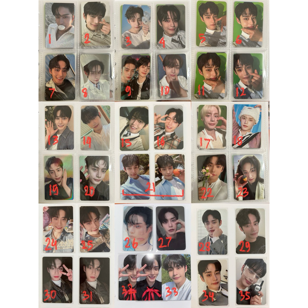 [READY STOCK] [OFFICIAL] Photocard Jiwoong Zerobaseone ZB1 Lucky Draw POB YITS Melting Point Blue Pa