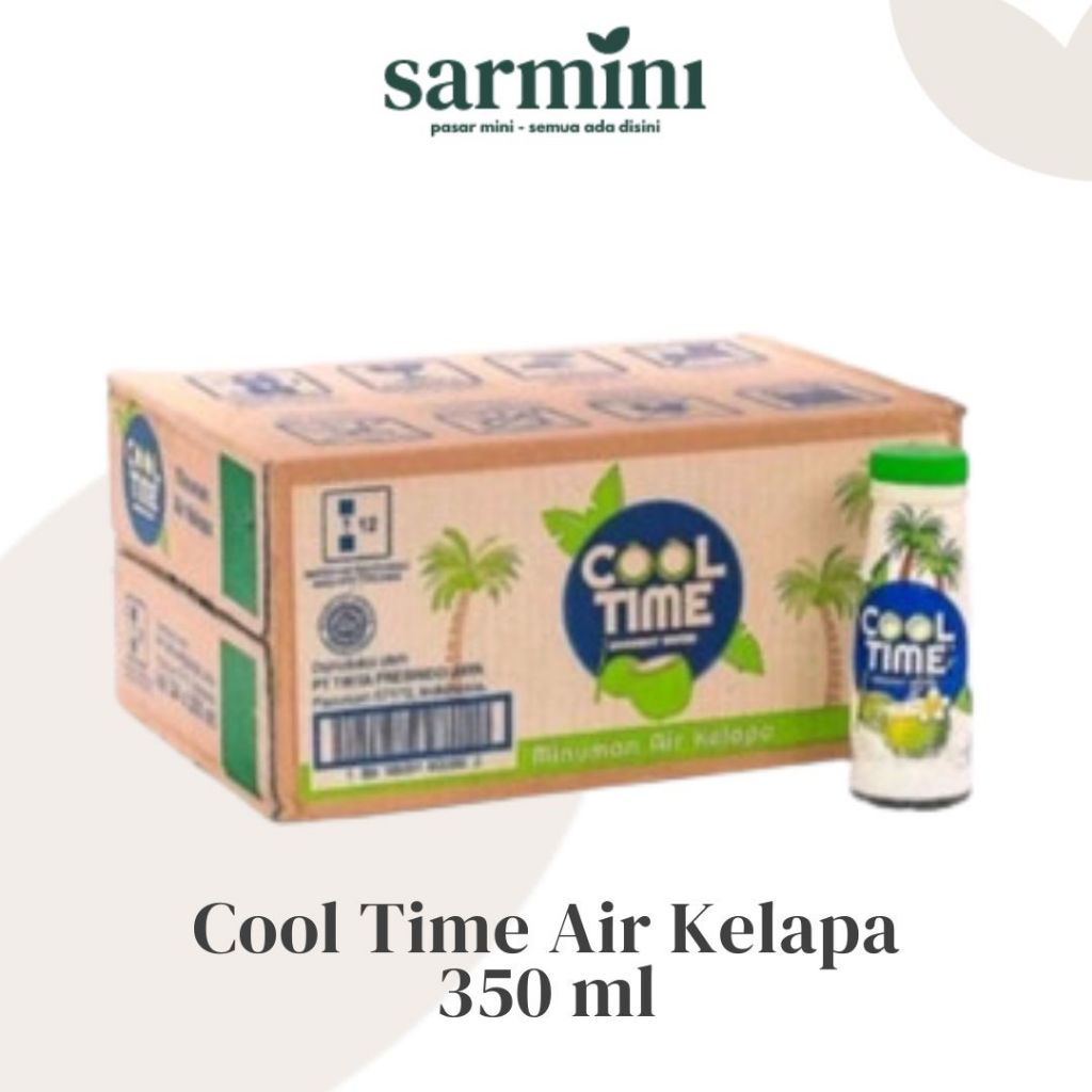 

Cool Time Air Kelapa 350 ml 1 Dus isi 12