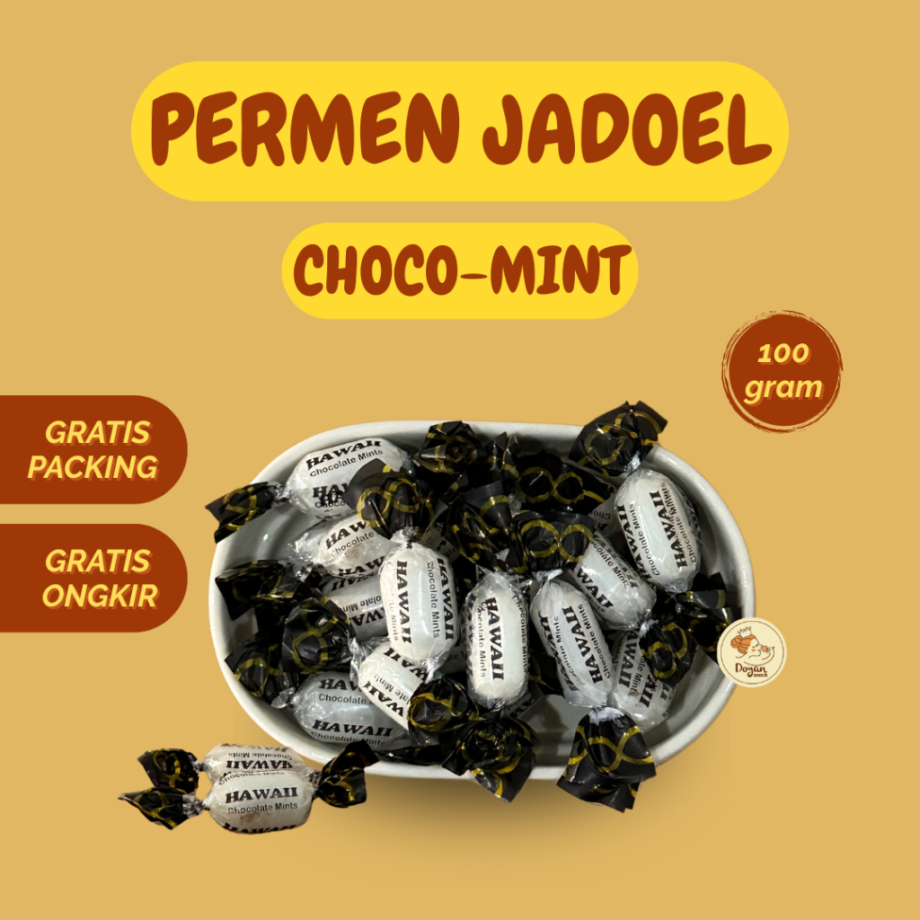 

PERMEN JADUL HAWAII CHOCO-MINT 100GR
