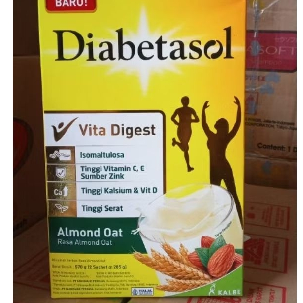 

Diabetasol Almond oat 570 gr