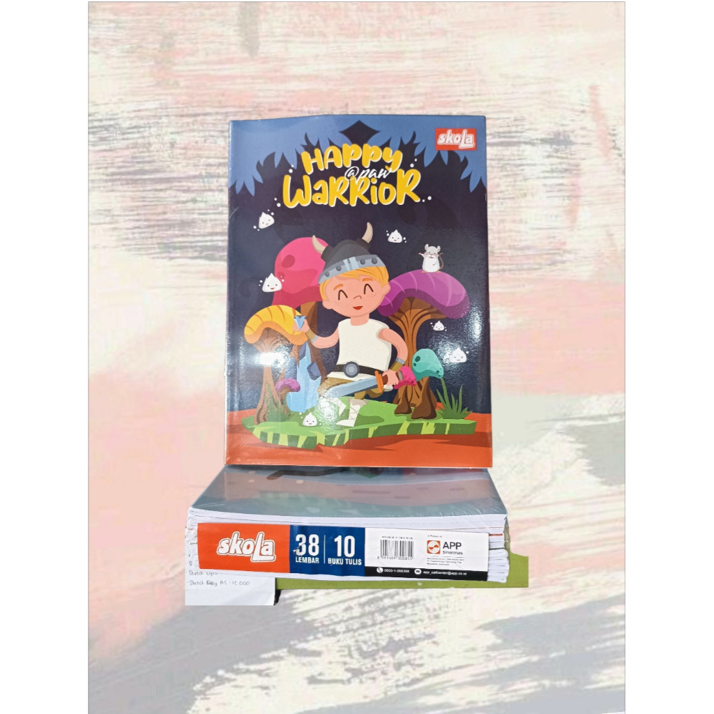 

Buku Tulis 58 Skola/ Buku Tulis Skola by SIDU isi 58 lembar/ Buku Sidu Skola 58