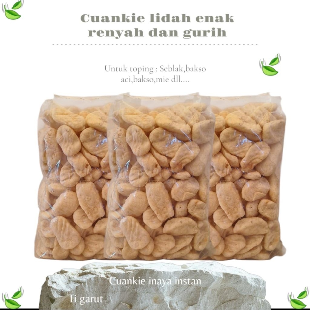 

Cuanki lidah isi 100pcs freekardus dan bubblewarf