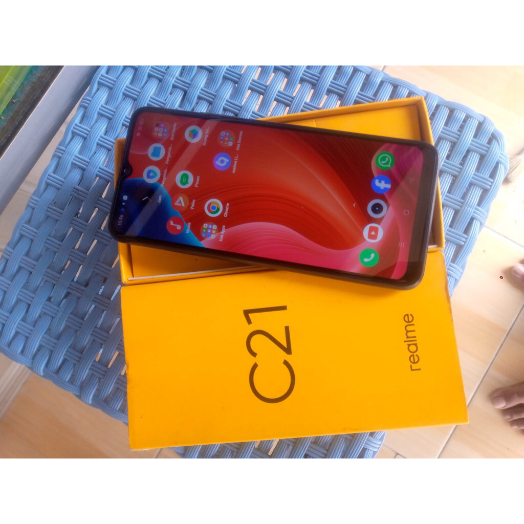 2 hp bekas realme c21