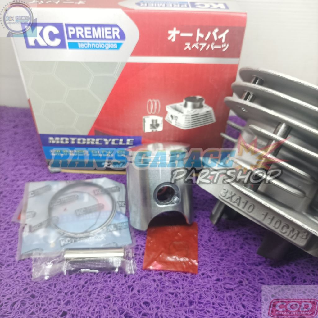 KC PAKET BLOK SEHER YAMAHA FIZR 3XA STANDAR 52MM CYLINDER BLOK PISTON STD F1ZR FIZ R F1Z BLOK SEHER 