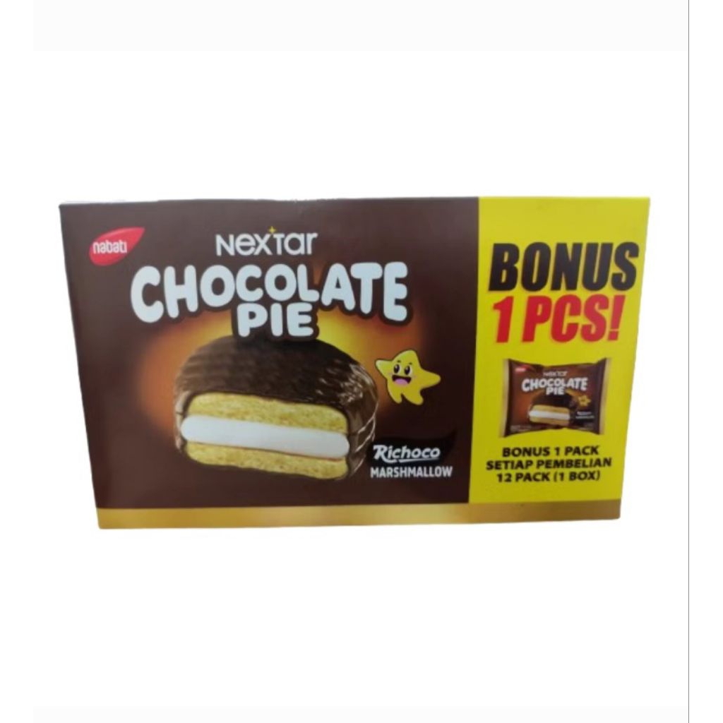 

NEXTAR Chocolate Pie Richoco Marshmellow isi 12pcs/BOX