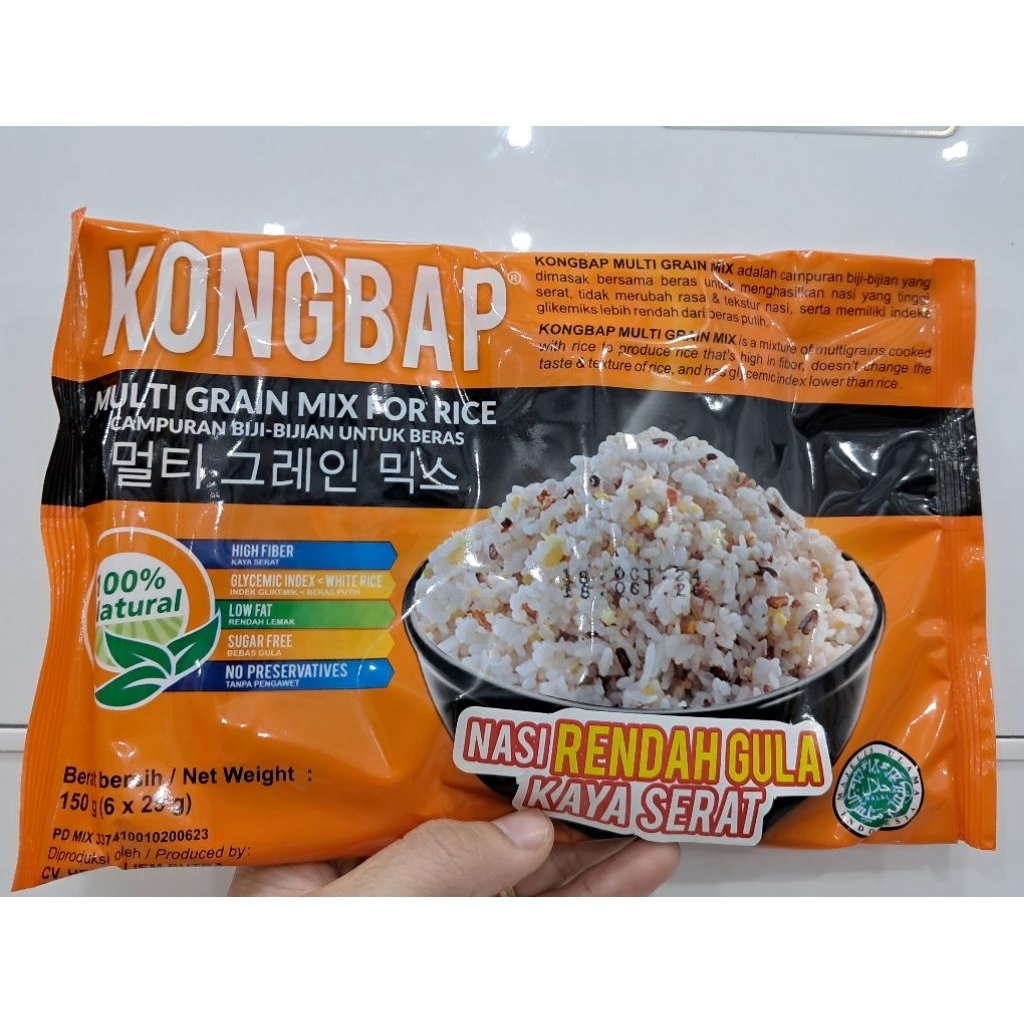 

Kongbab Original 150gr (6 x 25g)