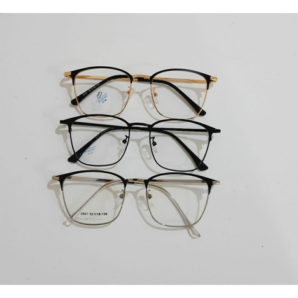 Kacamata Antiradiasi +Minus 2047 (Unisex)