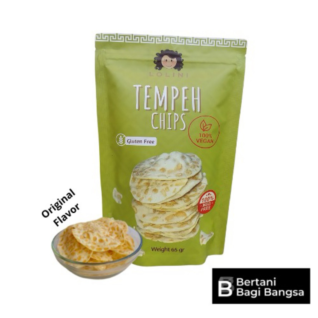 

Lolini - Tempeh Chips Original Flavor
