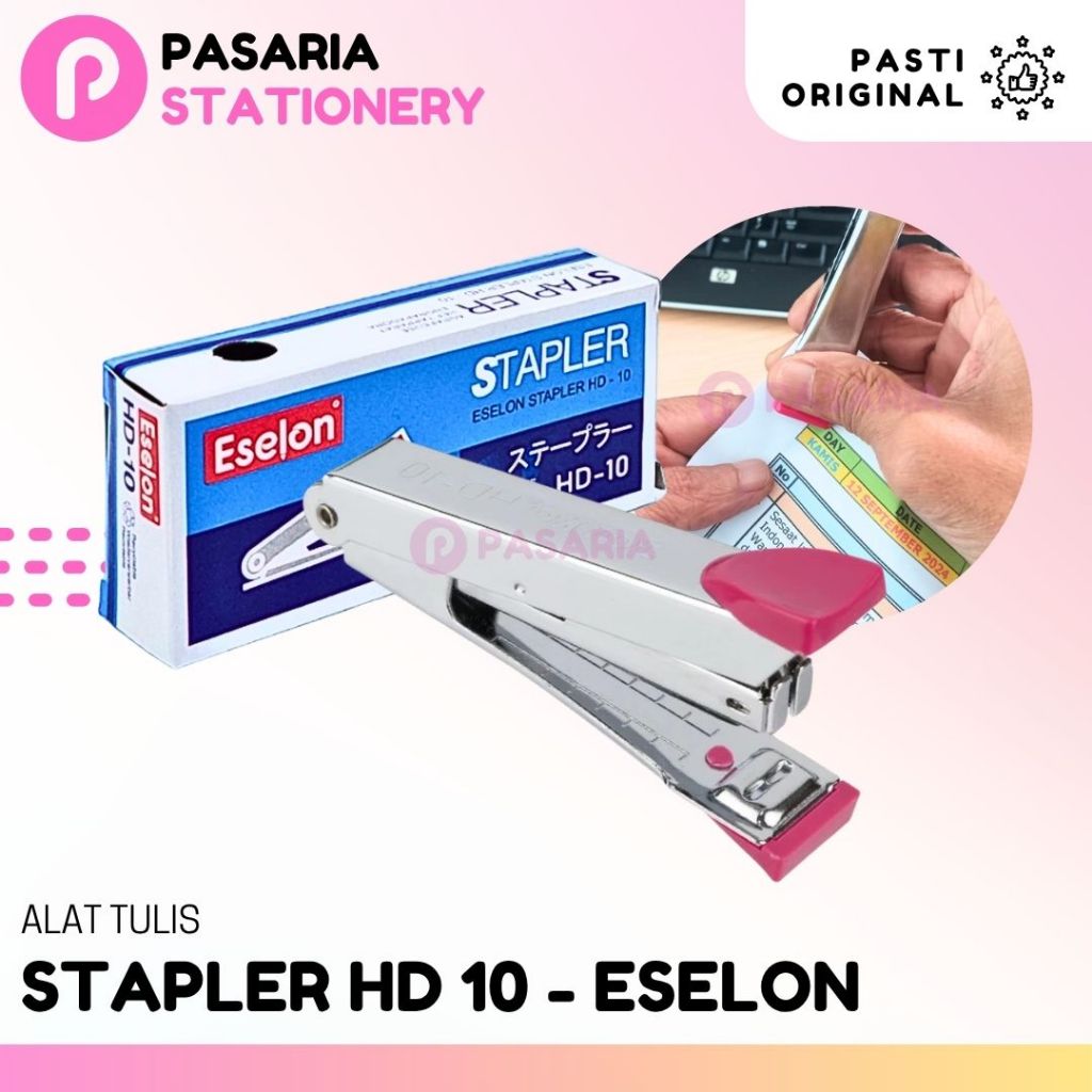 

Stapler HD-10 Eselon Stepler HD10 Staples Hekter Jepretan Kertas