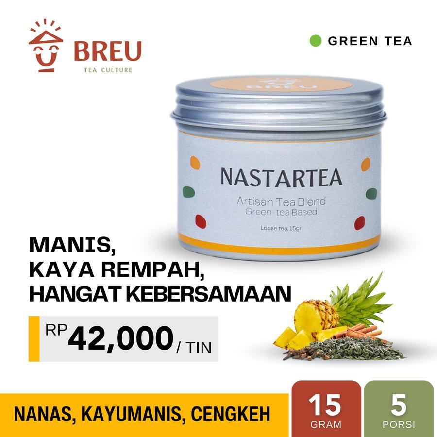 

Nastartea | BREU | Teh Nanas, Kayumanis, Cengkeh | 15gr Tin