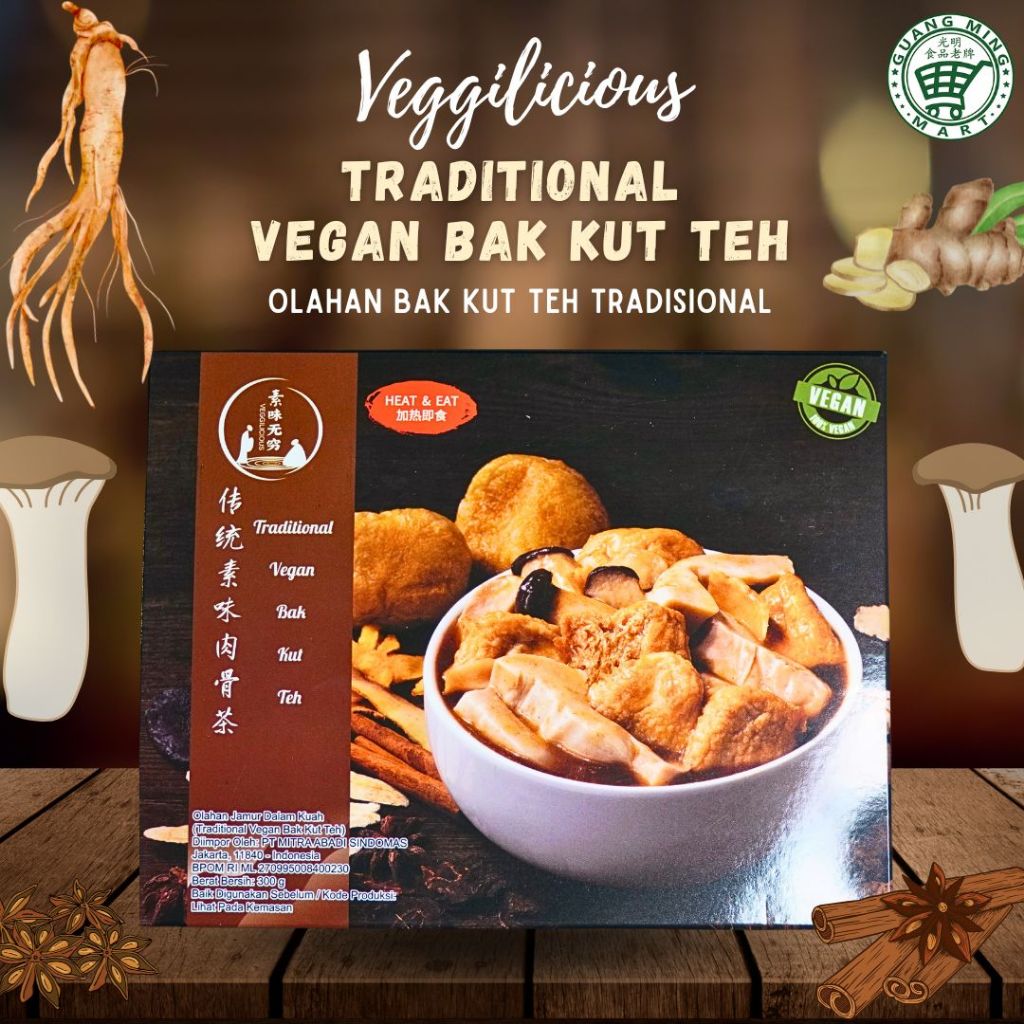 

Veggilicious Heat and Eat Traditional Vegan Bak Kut Teh (Olahan Bak Kut Teh Tradisional)