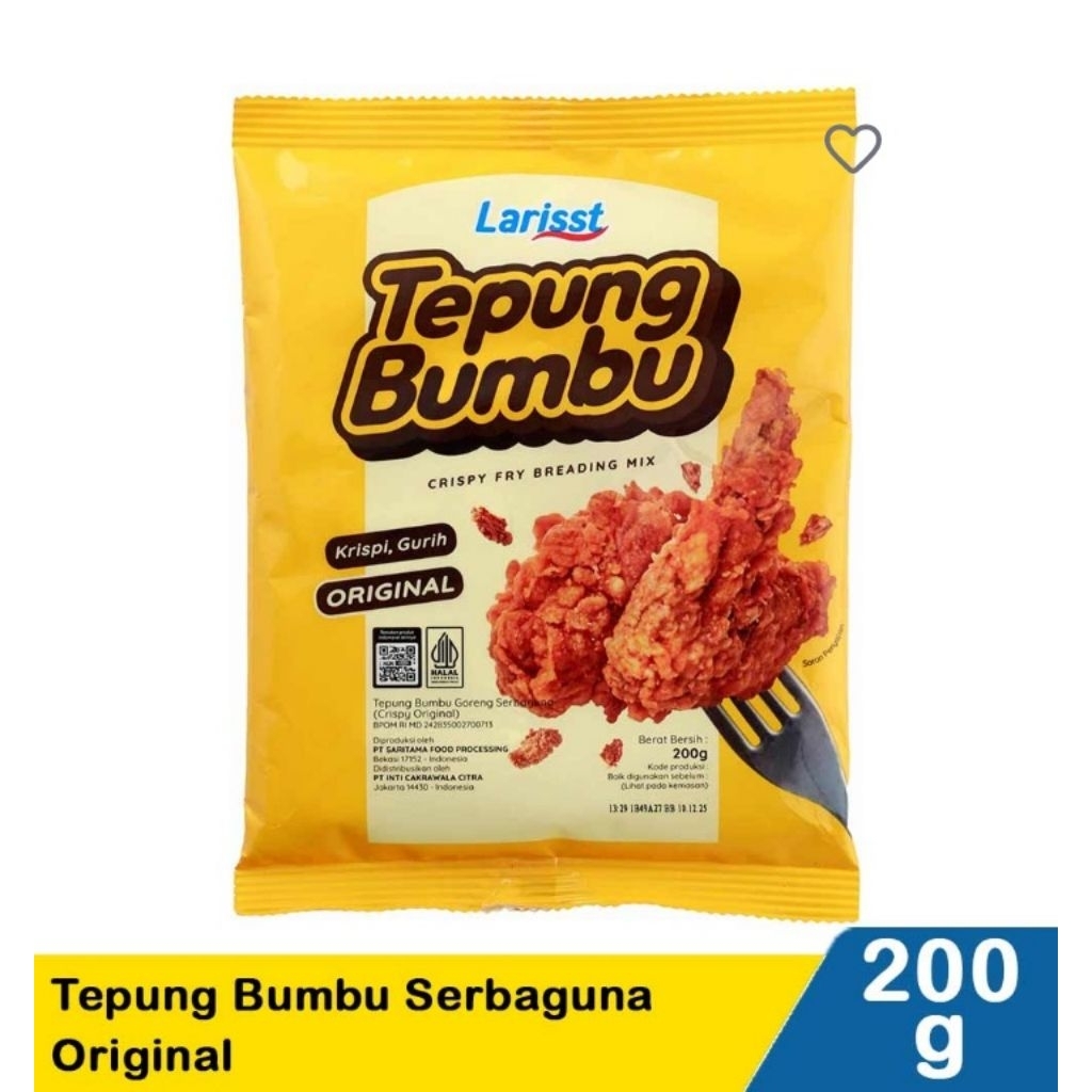 

Larisst Tepung Bumbu Serbaguna200G
