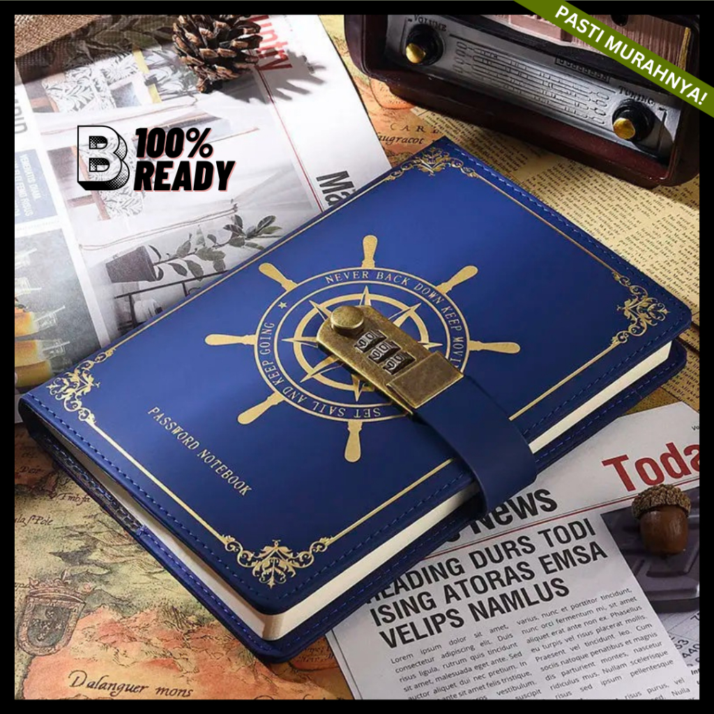 

Buku Catatan / Note Book A5 (Biru) / Buku A5 / Buku Catatan Kerja / Buku Tulis