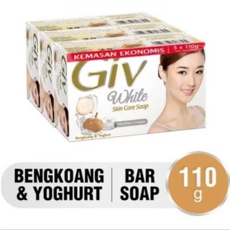 Giv White Sabun mandi batang lebih besar lebih hemat