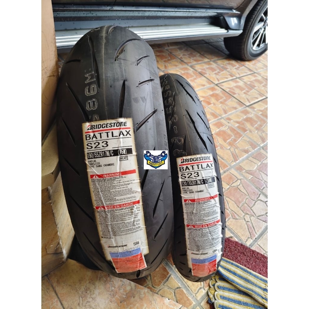 Ban battlax S23 120/70-17 190/55-17 moge sport