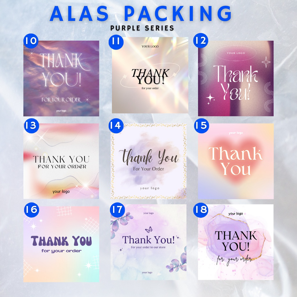 ALAS PACKING CUSTOM | ALAS PACKING THANK YOU | PAPER AKSESORIS | KERTAS PACKING CINCIN GELANG