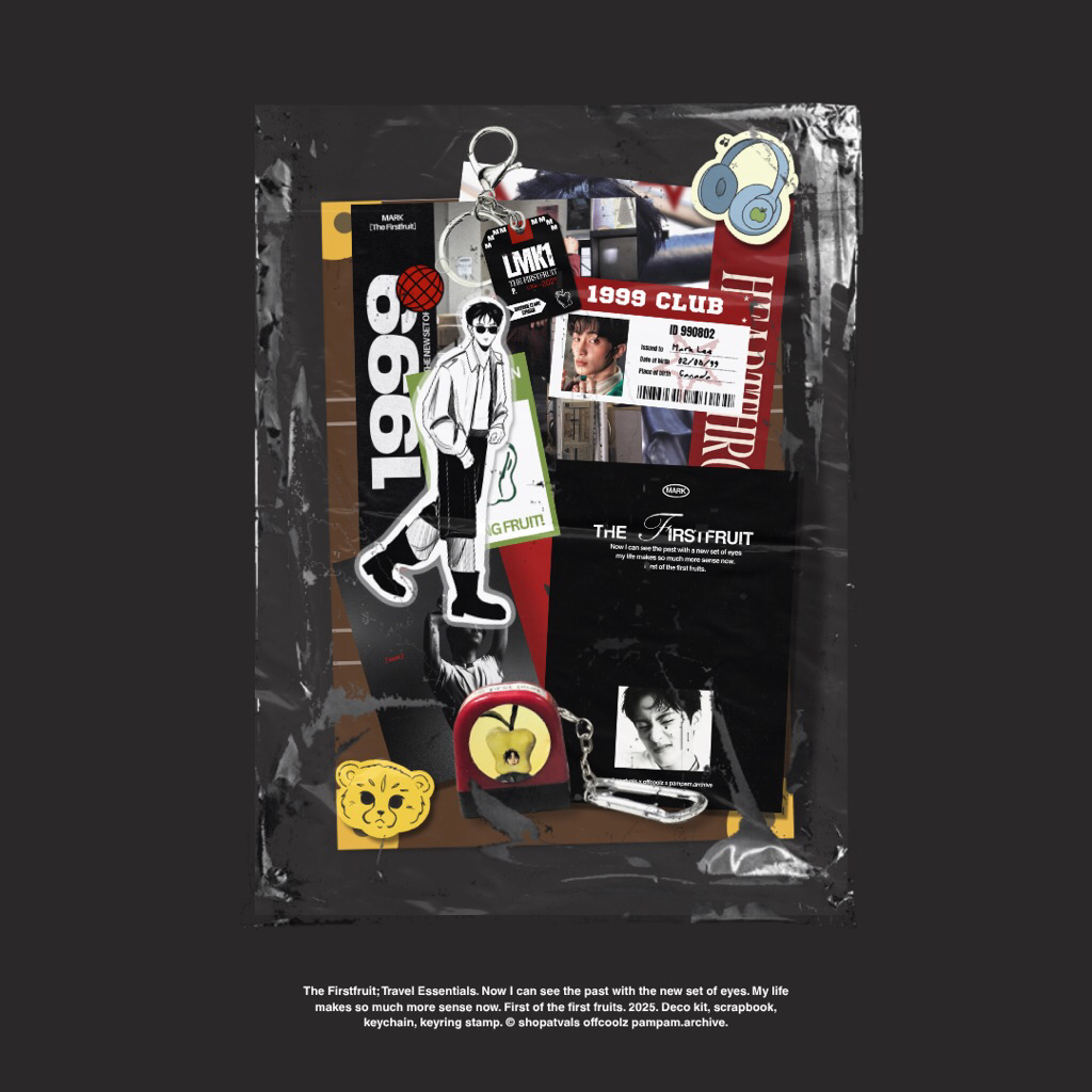 [shopatvals] mark the firstfruit — deco kit • scrapbook • keychain stamp • keychain