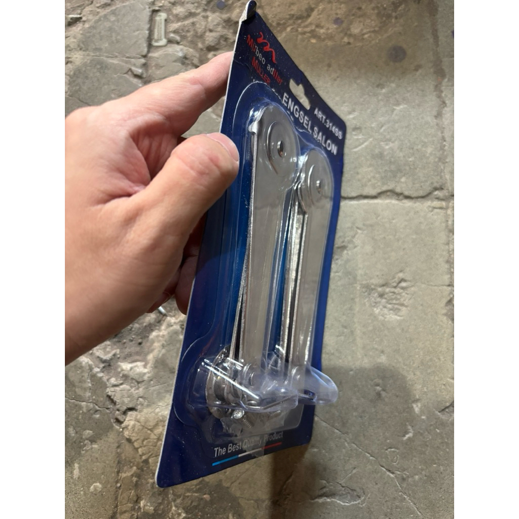 Gardenglories Engsel Jendela / Engsel Salon Jumbo Besar Tebal Stainless / Sikutan Muller 9 Inch