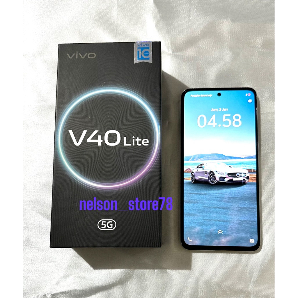 HP VIVO V40 Lite 5G 8/256 Second Full Set mulus Original